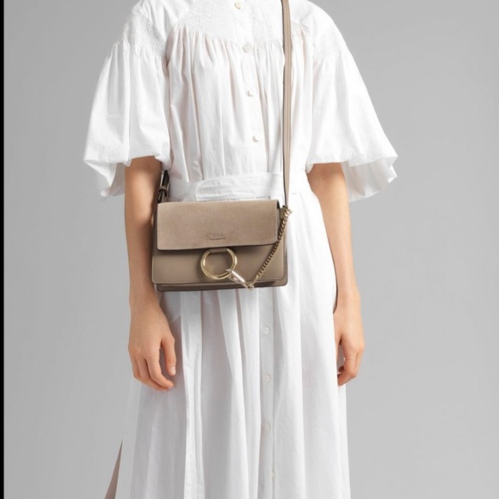 Chloe Faye Crossbody in Motty grey